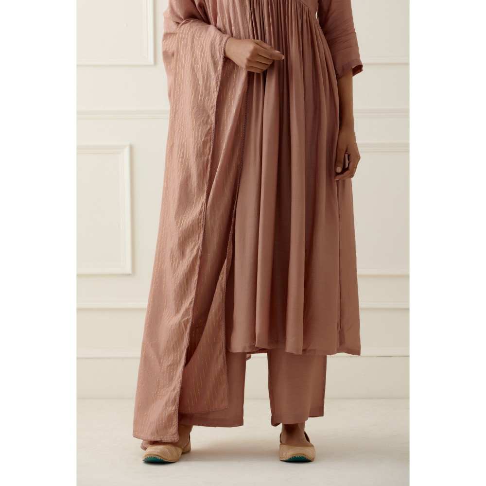 Ikshita Choudhary Dusty Peach Pants