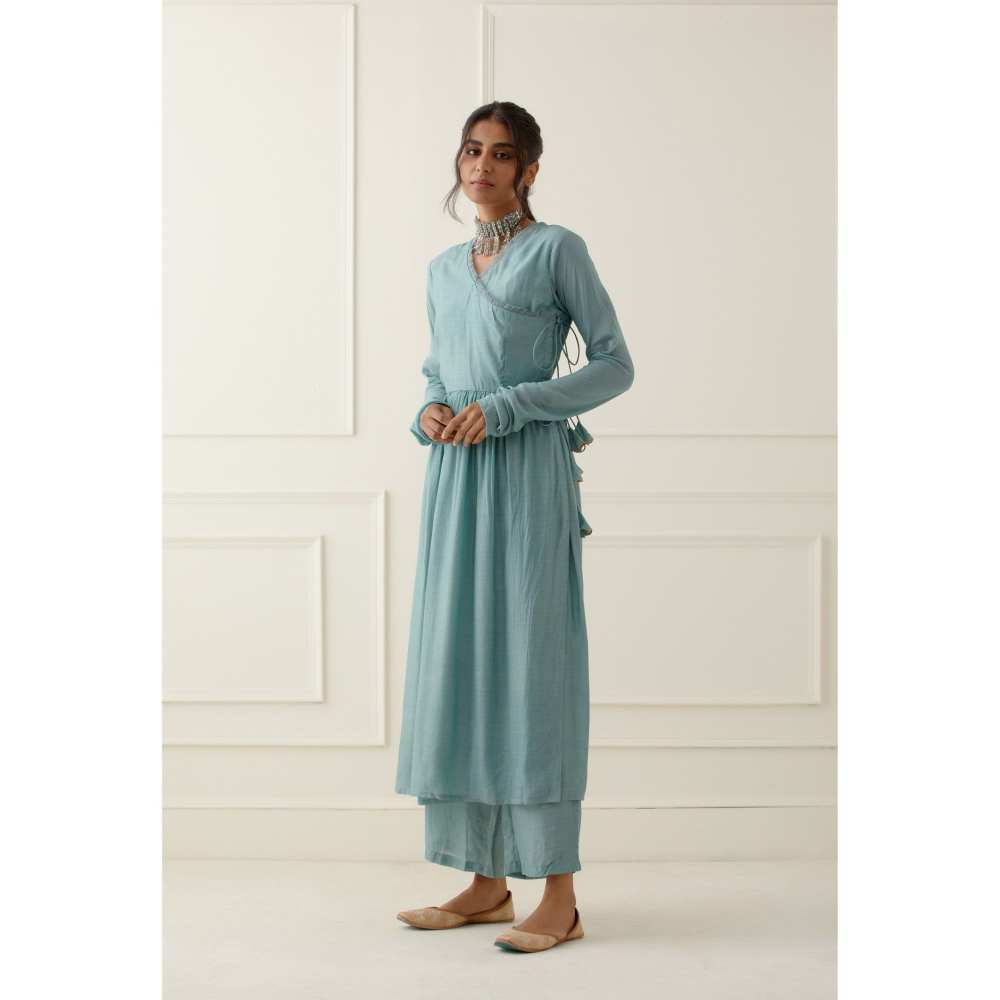 Ikshita Choudhary Sky Blue Pants