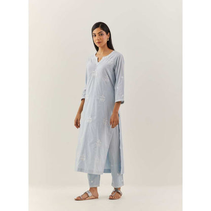 Ikshita Choudhary Blue Kurta (Set of 2)