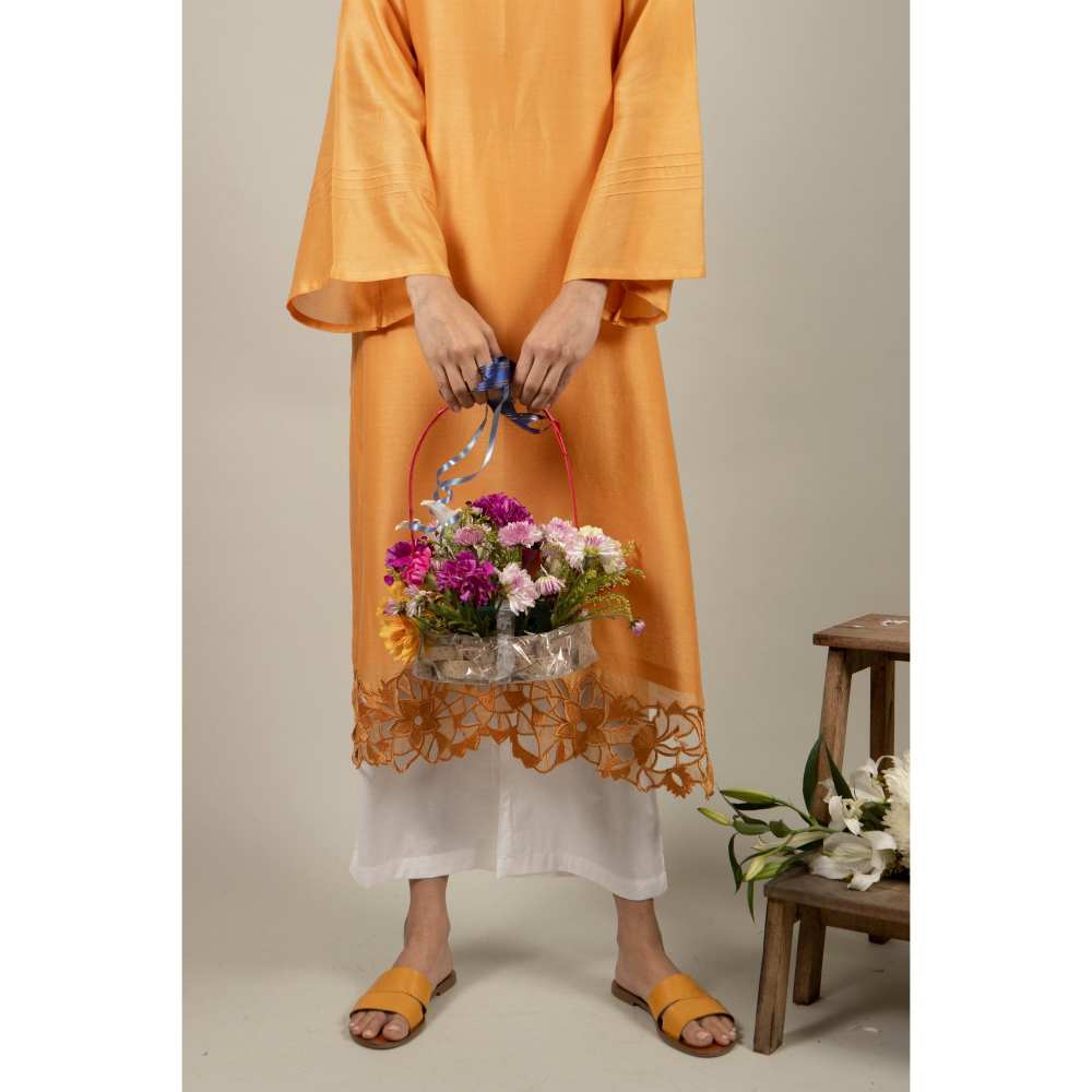 Ikshita Choudhary Yellow Kurta (Set of 2)