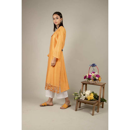 Ikshita Choudhary Yellow Kurta (Set of 2)