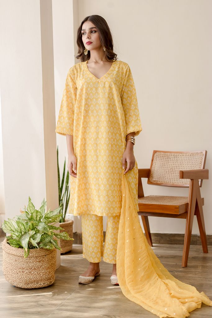Anjuli Yellow Set