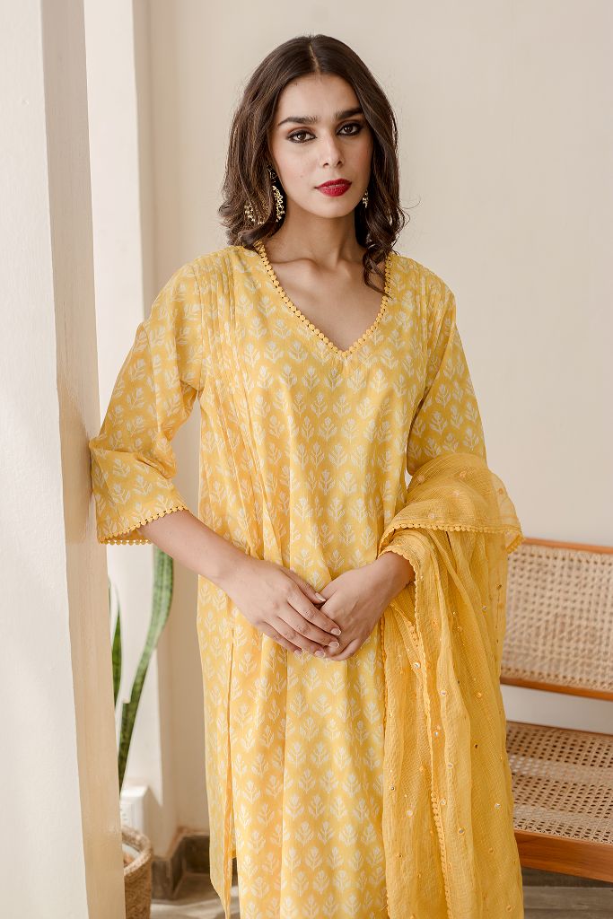 Anjuli Yellow Set