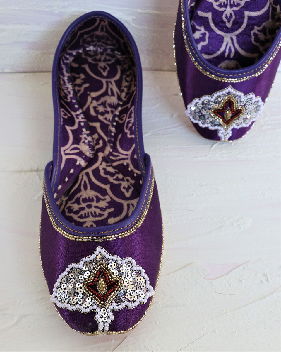 ChidiyaaÃƒâ€šÃ‚Â Purple Jamila Juttis