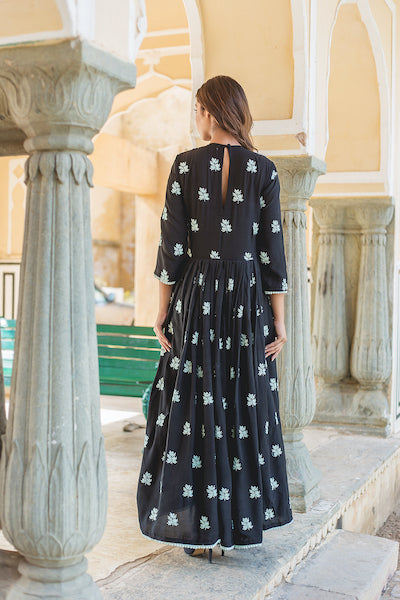 Mahim Black Dress