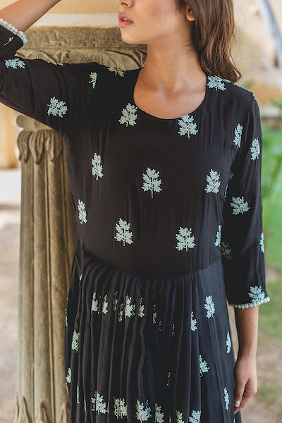 Mahim Black Dress