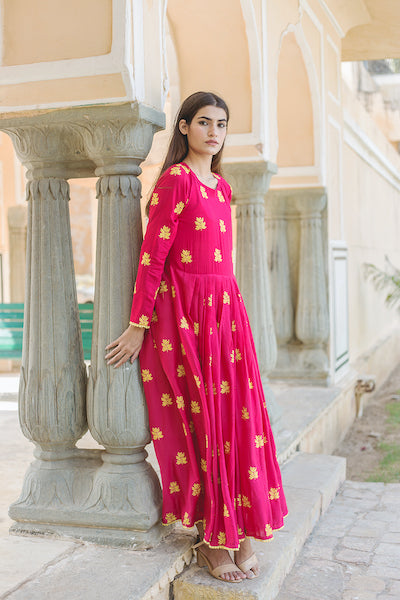 Mahim Pink Dress