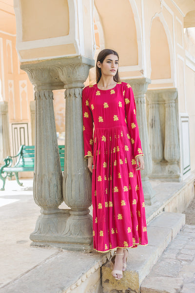 Mahim Pink Dress