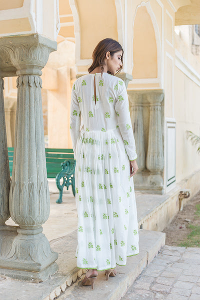 Mahim White Dress