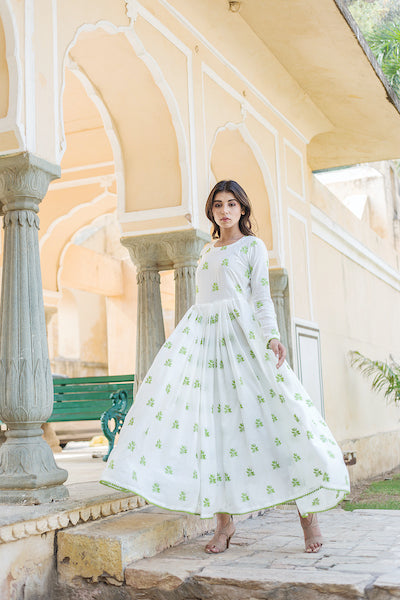 Mahim White Dress