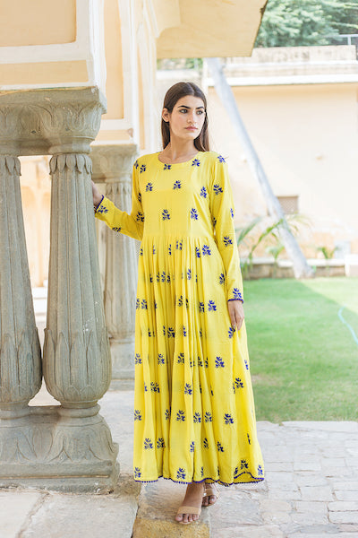 Mahim Yellow Dress