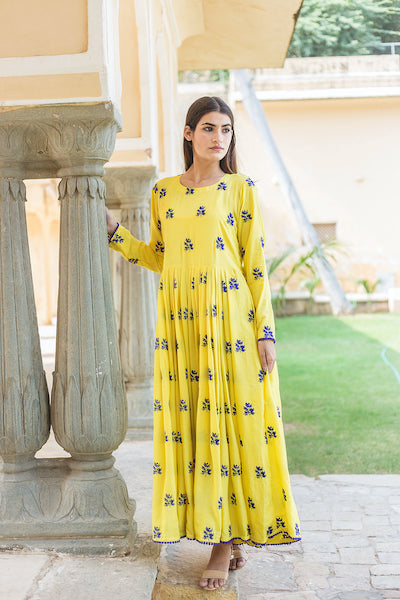 Mahim Yellow Dress
