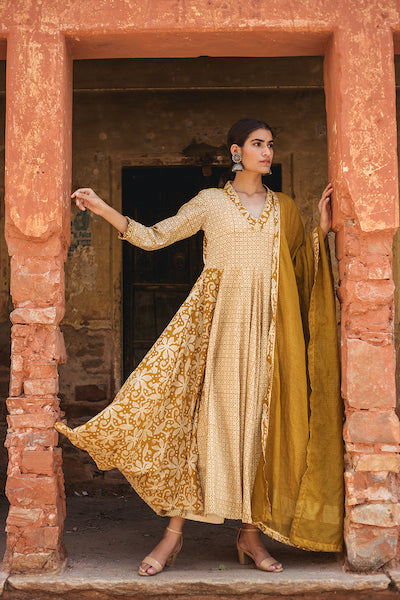 Farida Yellow Set