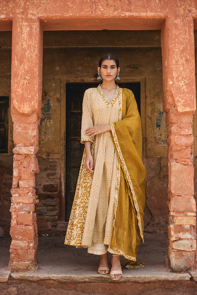 Farida Yellow Set