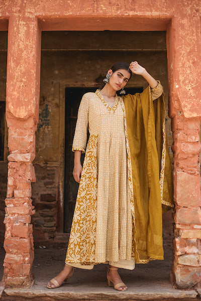 Farida Yellow Set