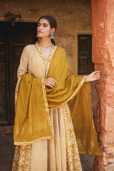 Farida Yellow Set