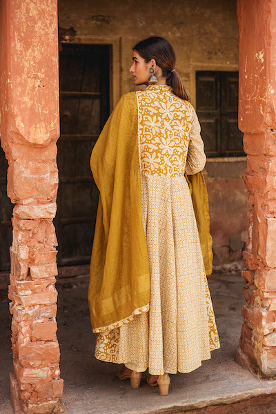 Farida Yellow Set