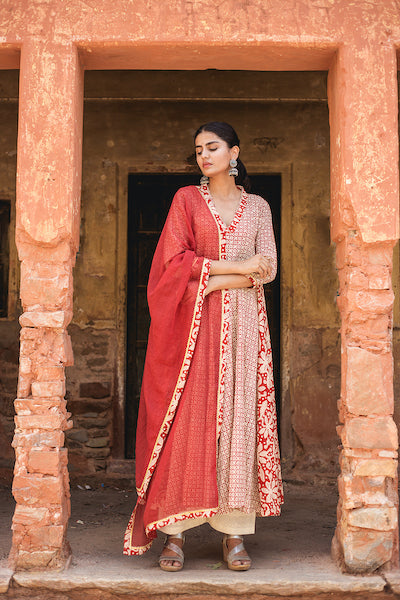Farida Red Set