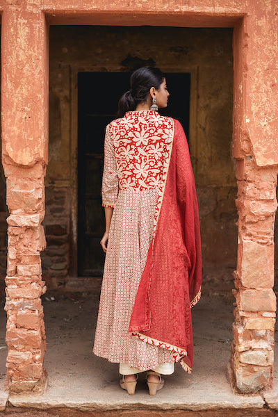 Farida Red Set