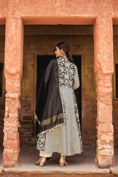 Farida Black Set