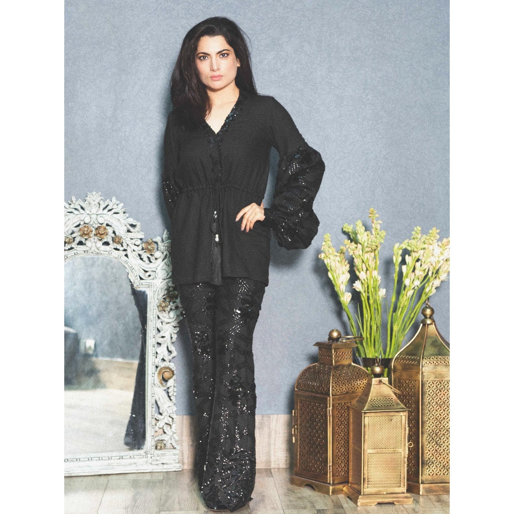 Inej Sequenced Bellbottom Pants