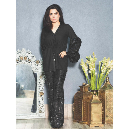 Inej Sequenced Bellbottom Pants