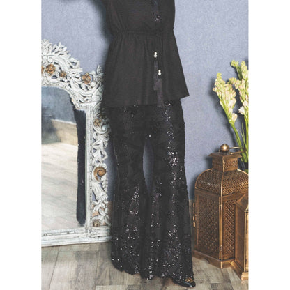 Inej Sequenced Bellbottom Pants