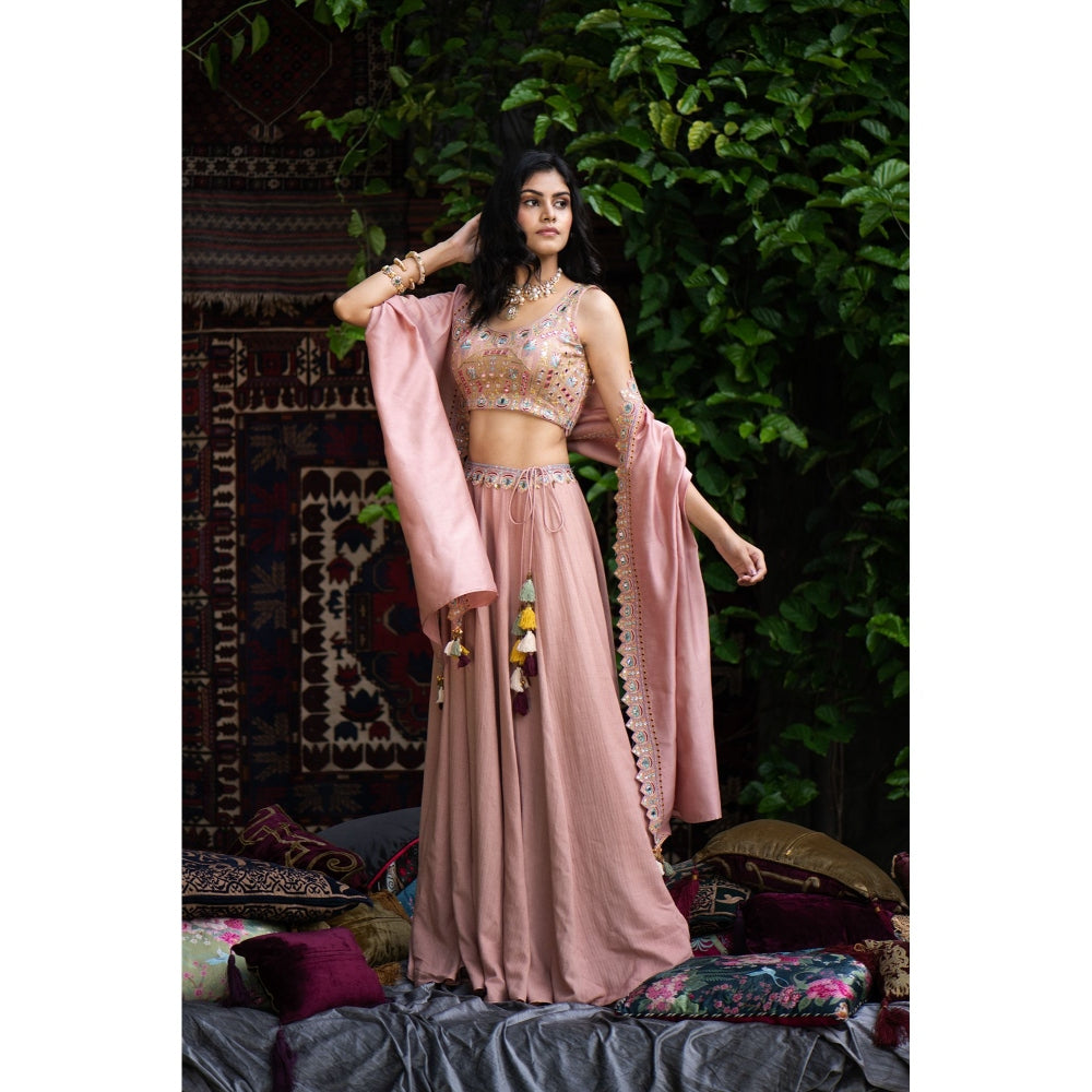 Inej Lehenga (Set of 2)