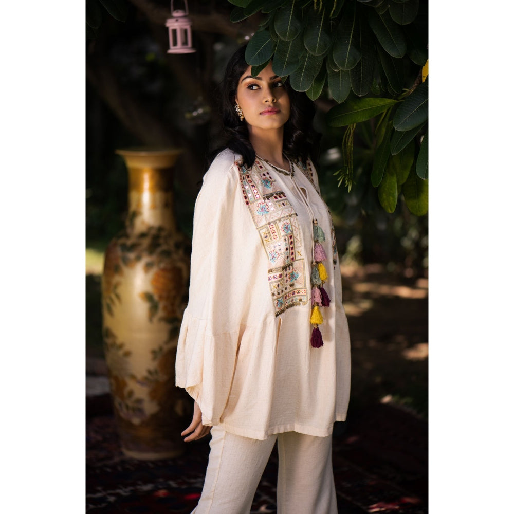 Inej Drape Cape Top (Set of 3)