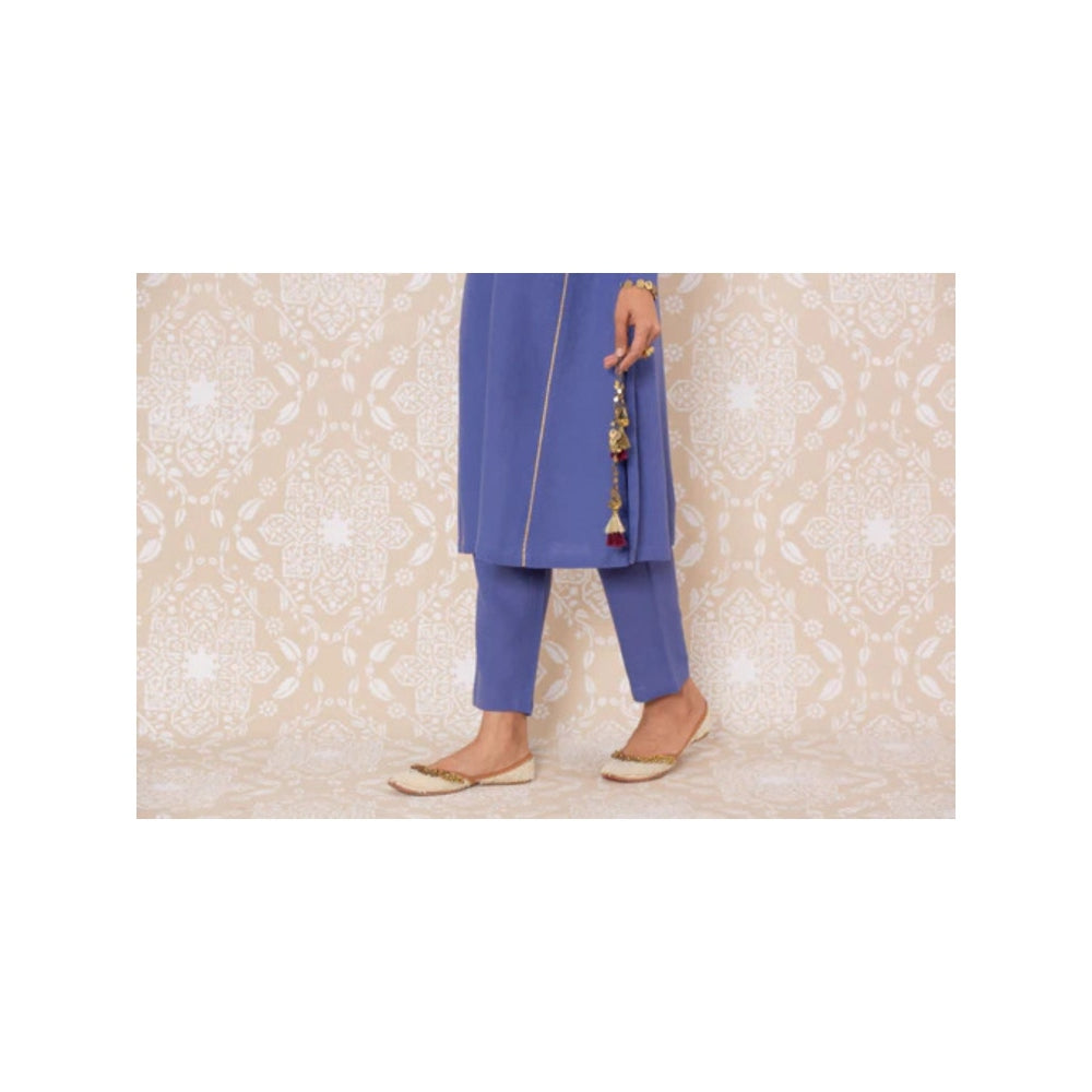 Inej Royal Blue Side Kali Suit (Set of 2)