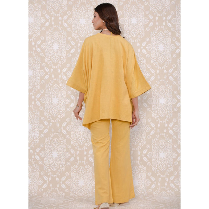 Inej Yellow Open Kimono (Set of 3)