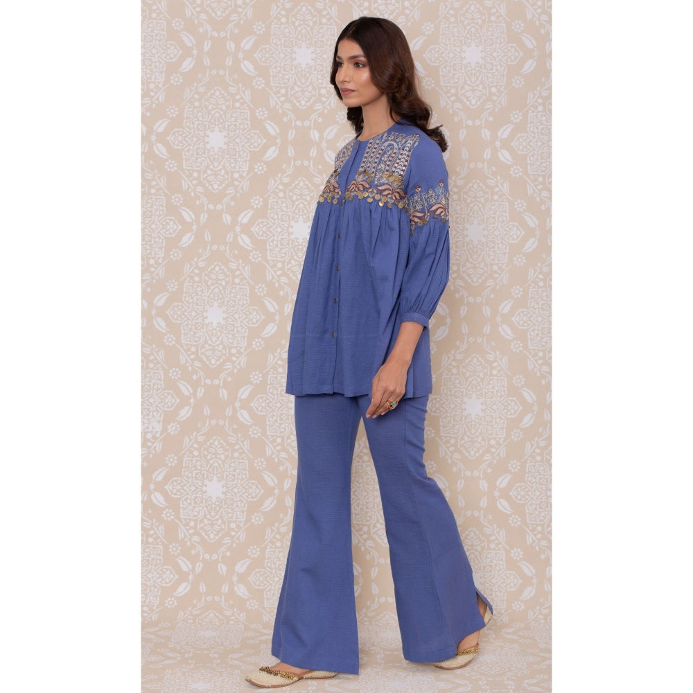 Inej Blue Yok Top (Set of 2)