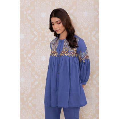 Inej Blue Yok Top (Set of 2)