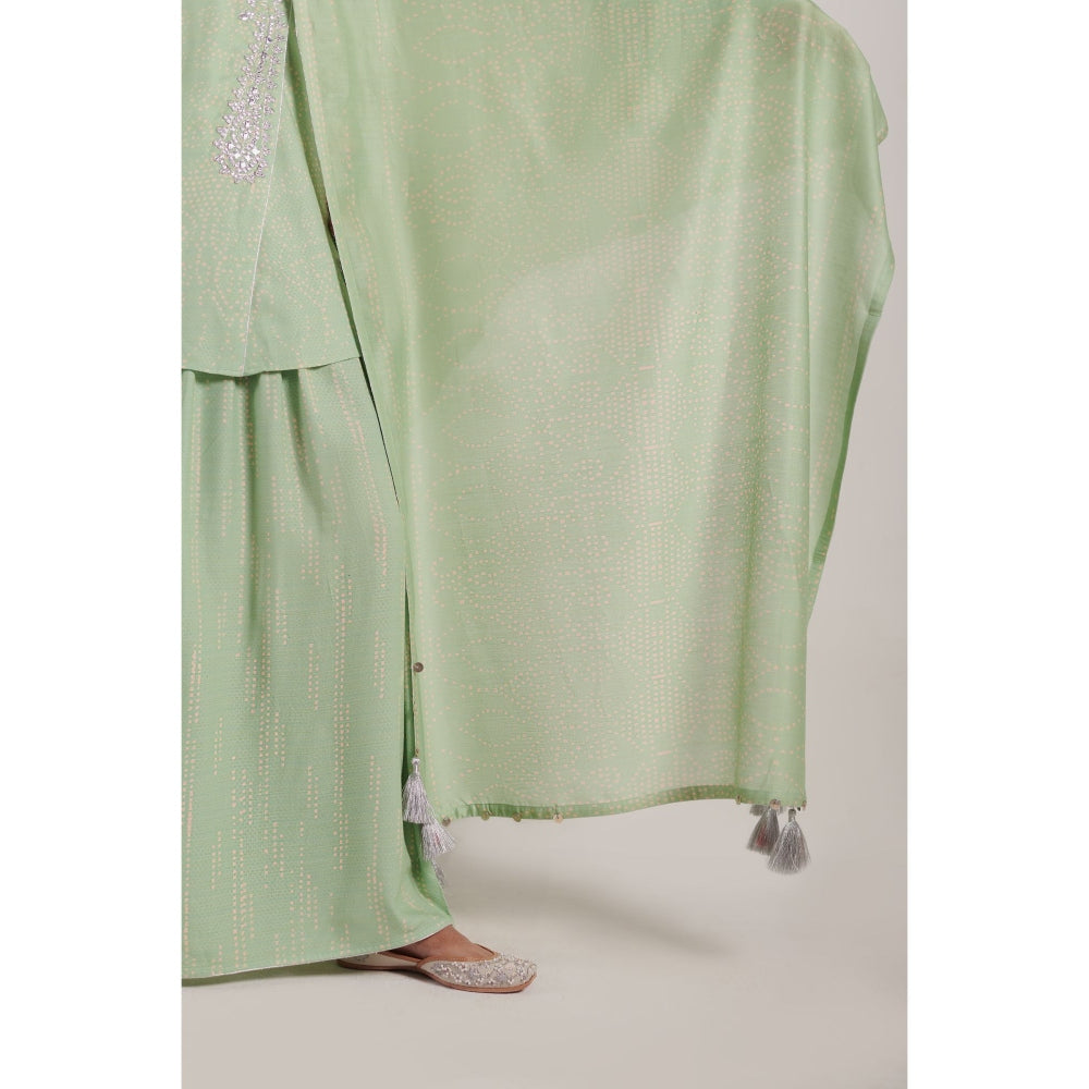 Inej Sage Green Dupatta