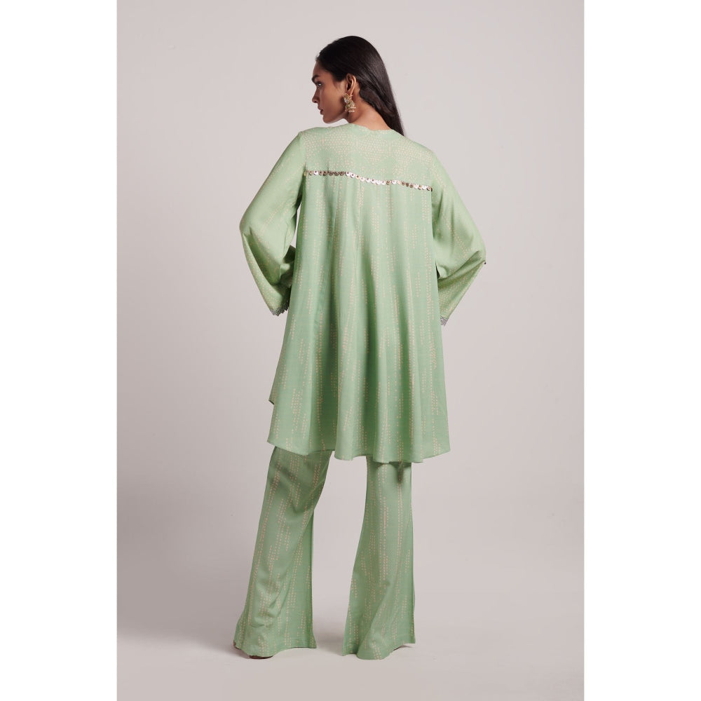 Inej Sage Green Kali Suit (Set of 2)