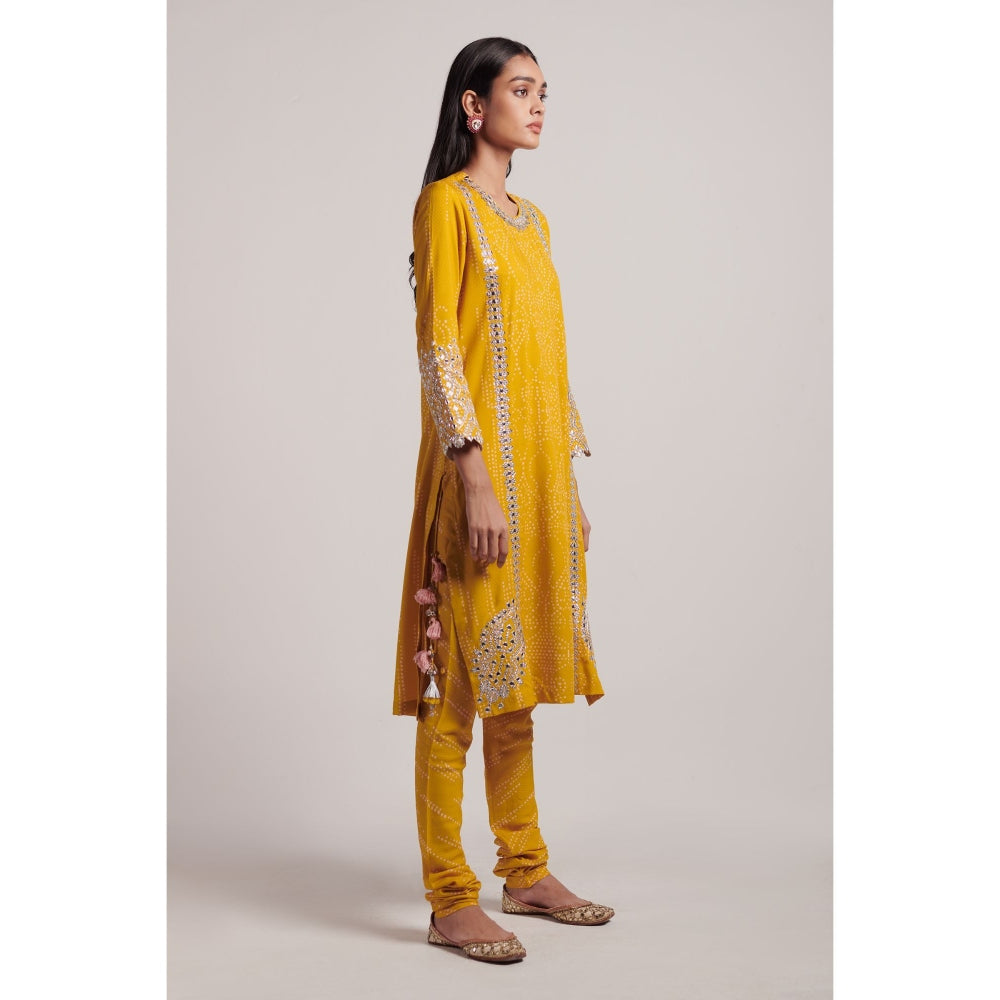 Inej Mustard Straight Suit (Set of 2)