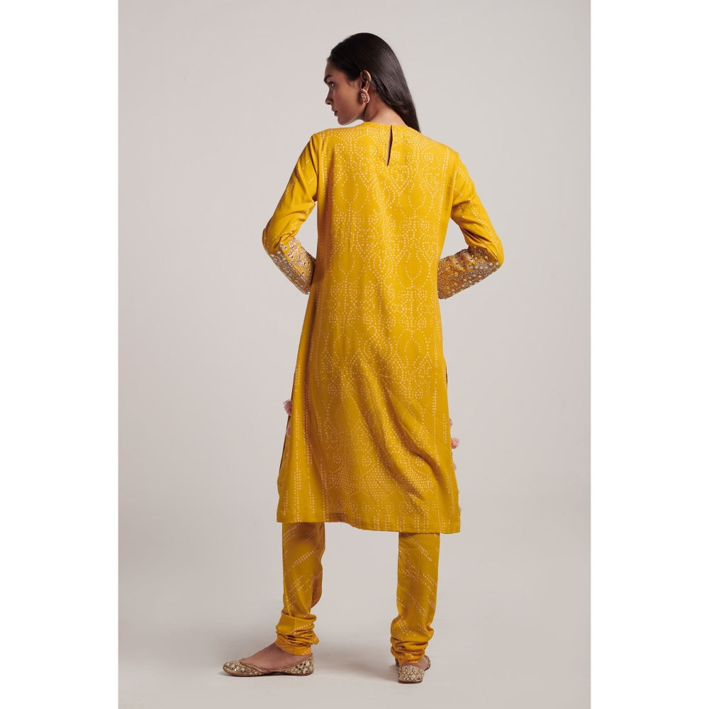 Inej Mustard Straight Suit (Set of 2)