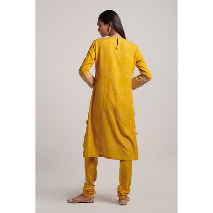Inej Mustard Straight Suit (Set of 2)