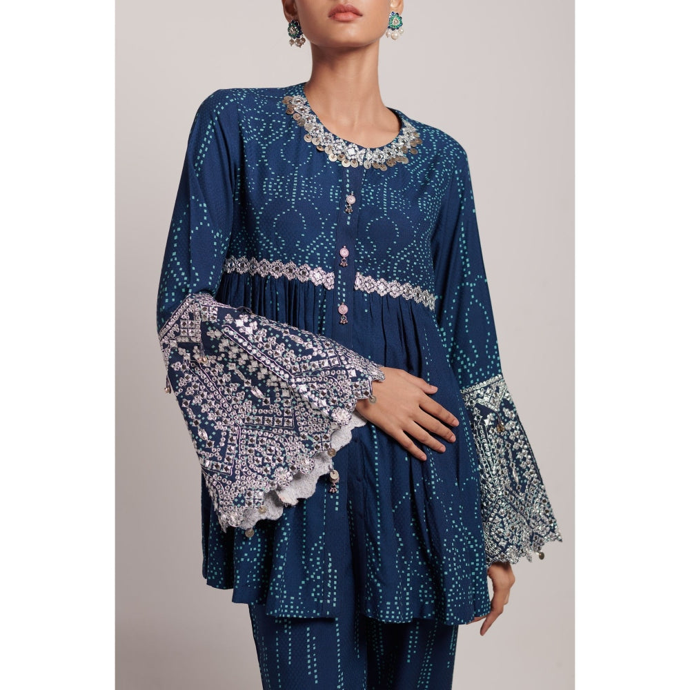 Inej Navy Blue Yok Top (Set of 2)