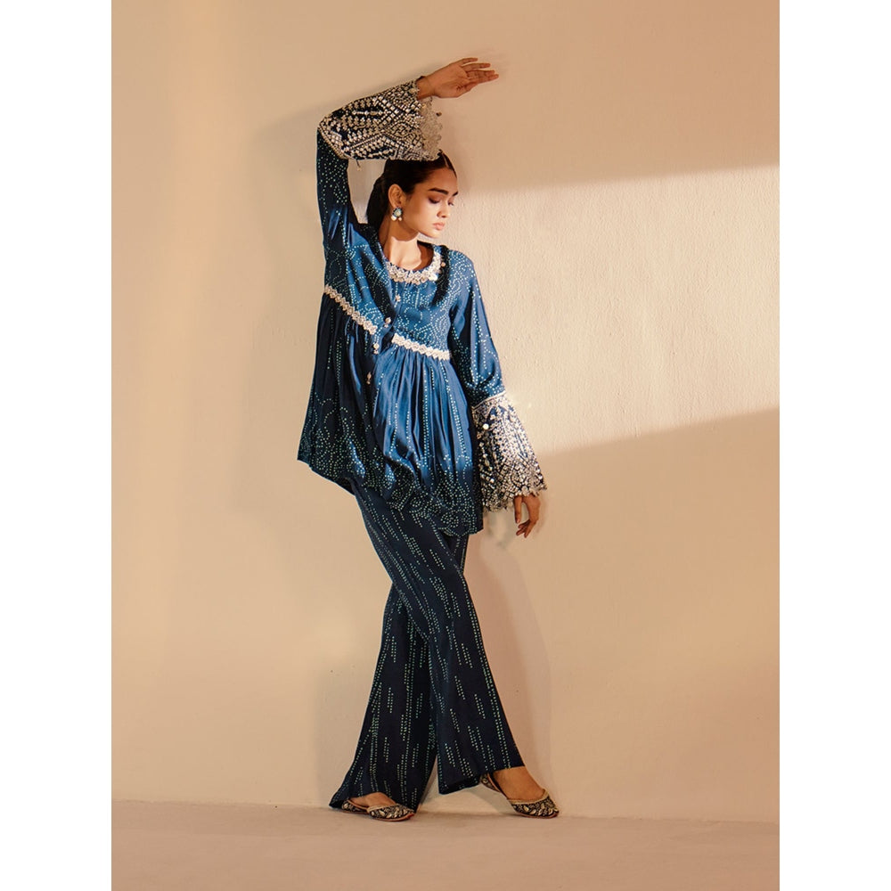 Inej Navy Blue Yok Top (Set of 2)