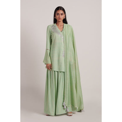 Inej Sage Green Overlap Top (Set of 2)