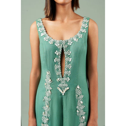 Inej Green Garara Suit (Set of 2)