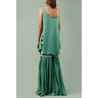 Inej Green Garara Suit (Set of 2)