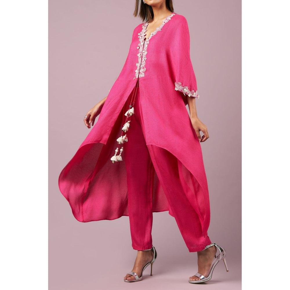 Inej Thread & Pearl Cape Suit (Set of 2)