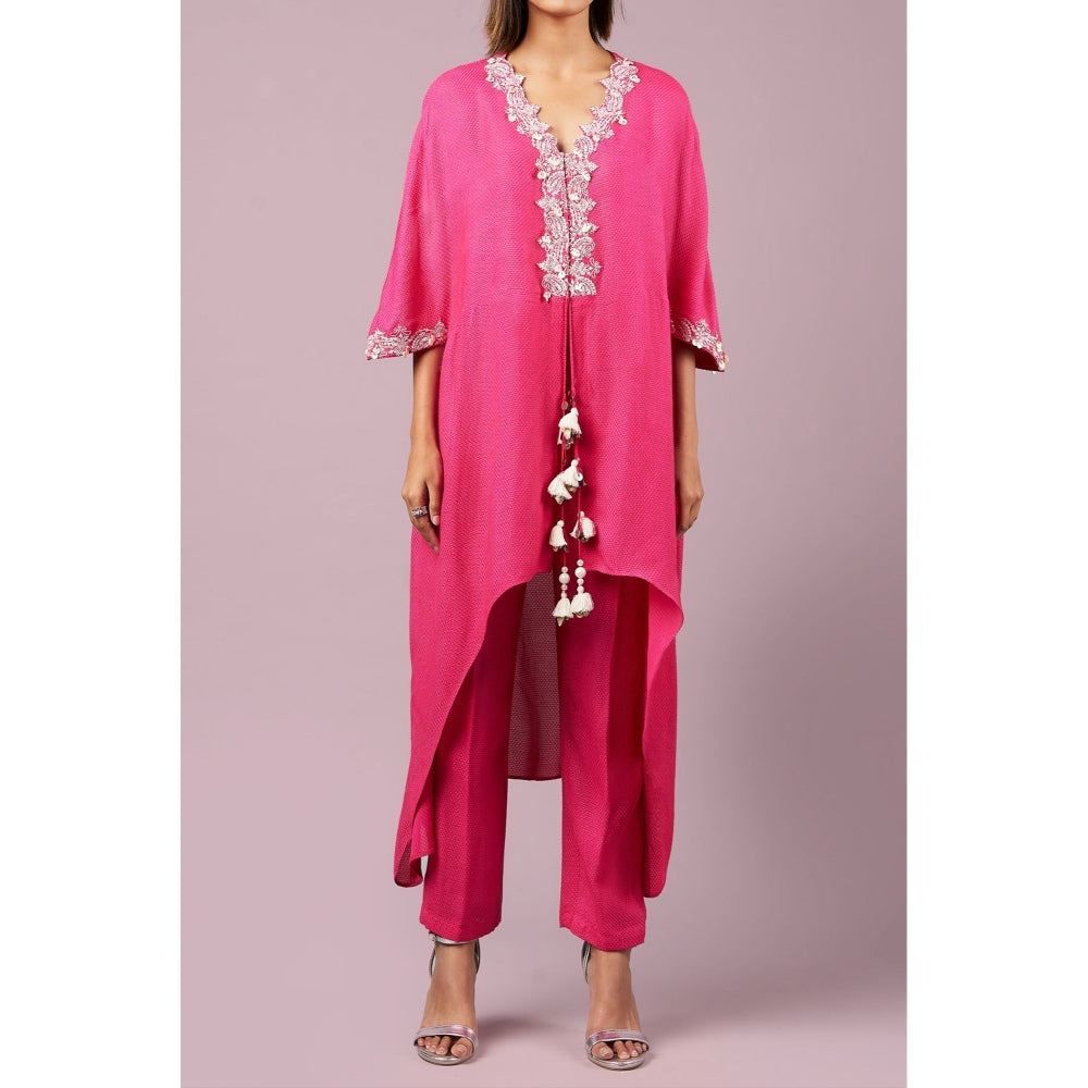 Inej Thread & Pearl Cape Suit (Set of 2)