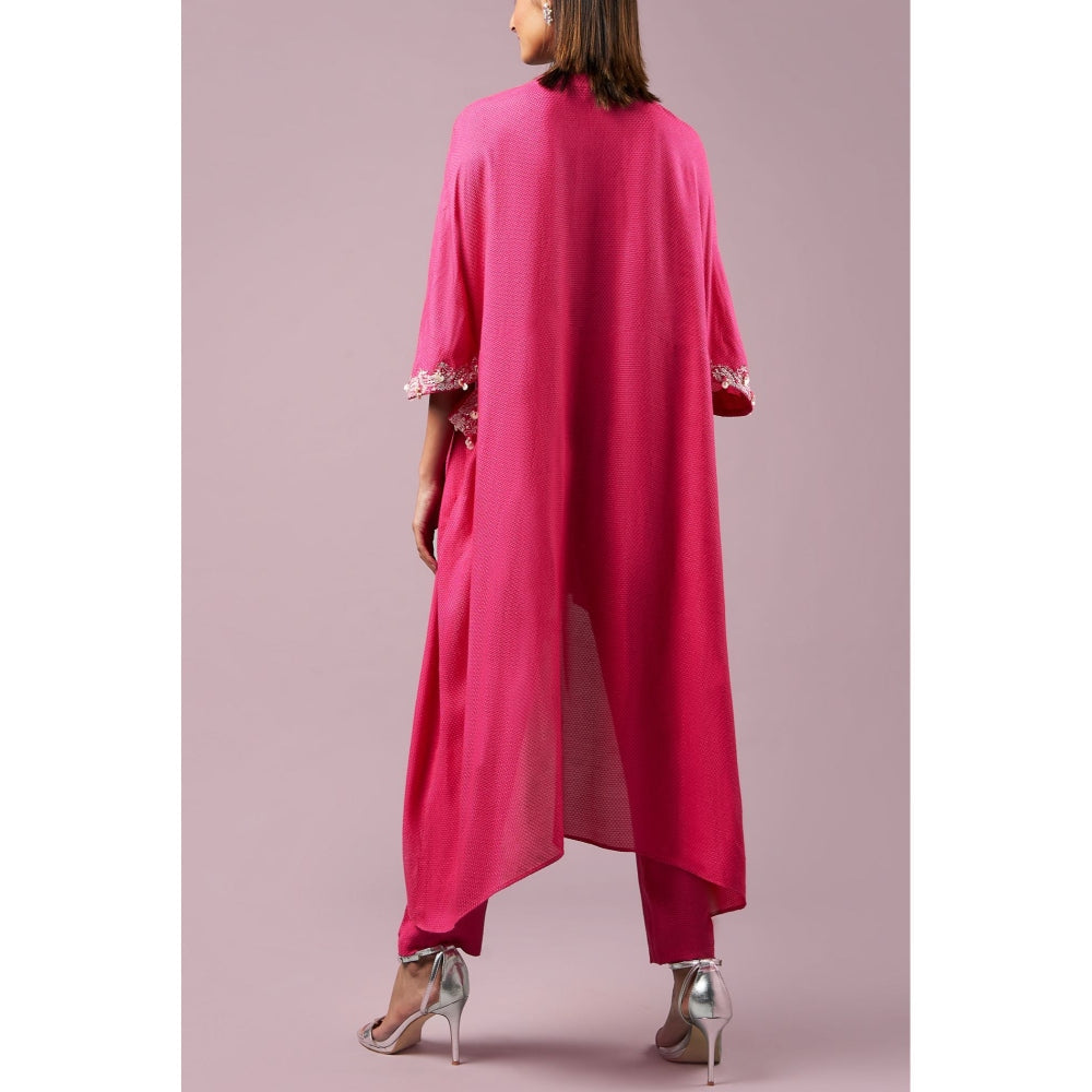 Inej Thread & Pearl Cape Suit (Set of 2)