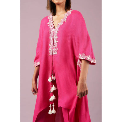 Inej Thread & Pearl Cape Suit (Set of 2)