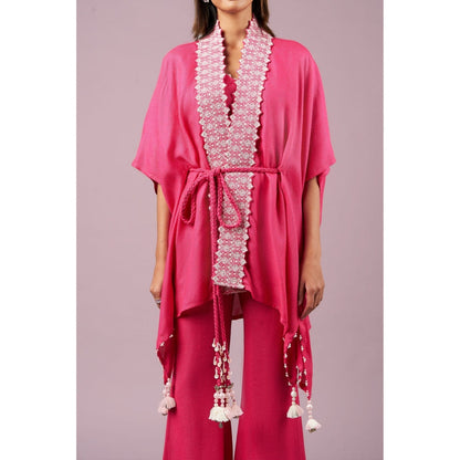 Inej Pink Open Kimono (Set of 4)