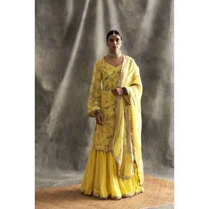 ITRH Straight Suit & Sharara (Set of 3)