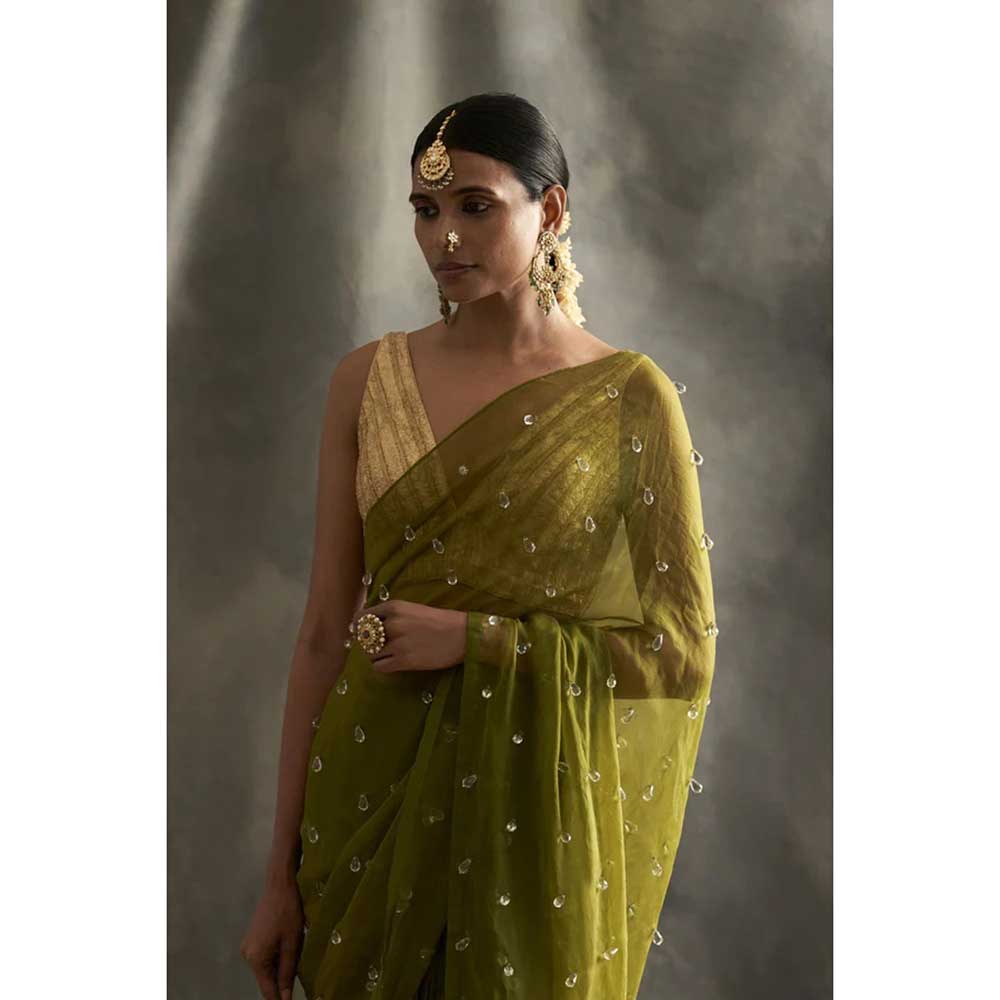 ITRH Kaira Saree with Stitched Blouse